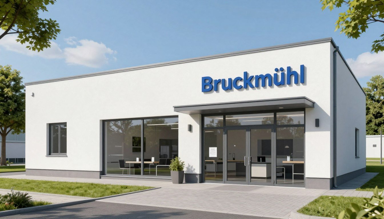 Hochdruckreinigung Bruckmühl Firmenstandort Kanalstrasse