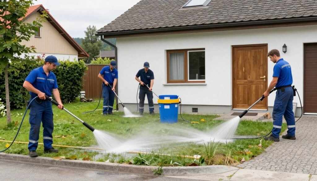 Professionelle Reinigungsarbeiten