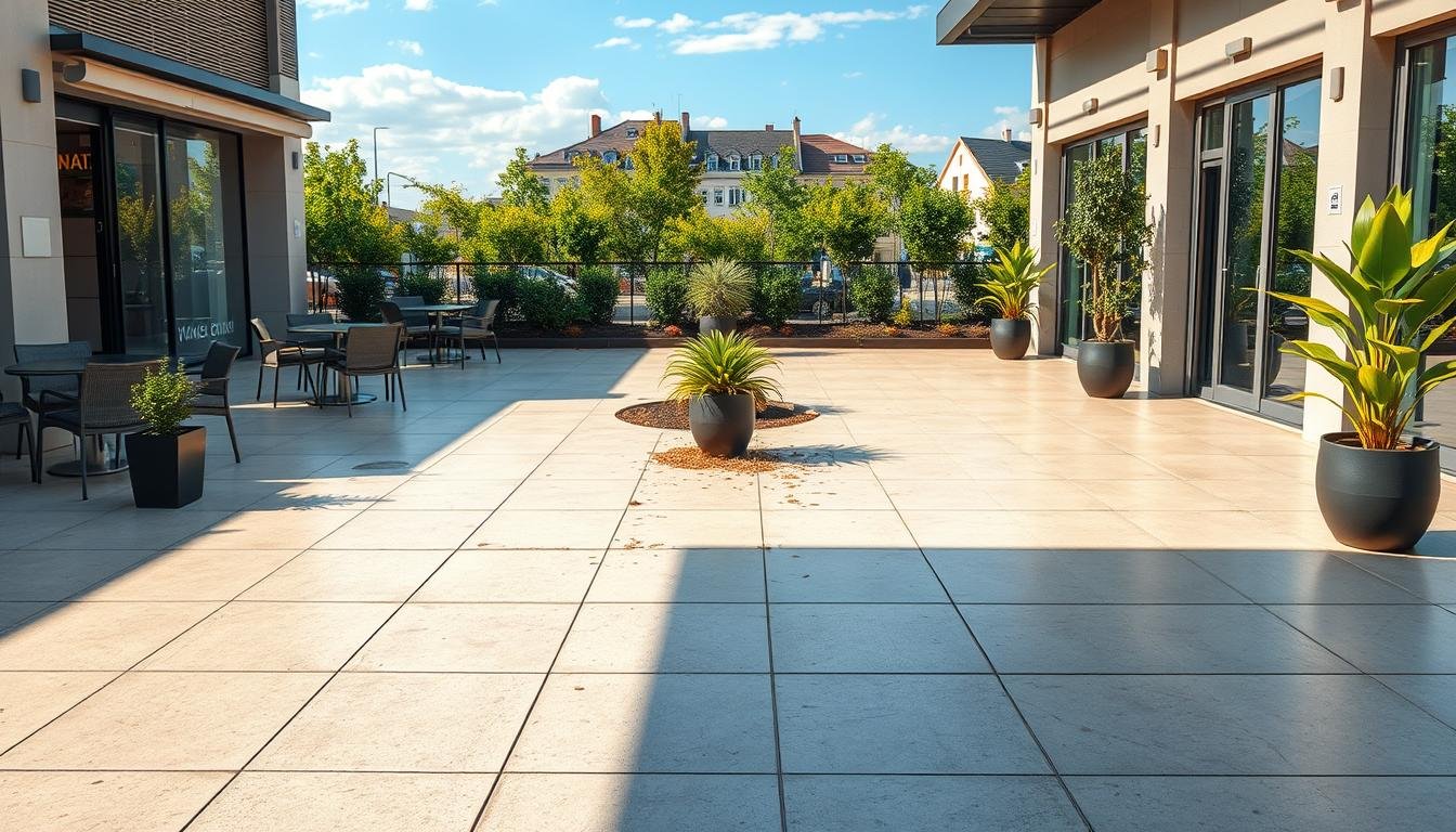 Saubere Gewerbeflächen in der Region